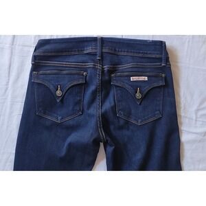 Hudson Beth Baby Boot Jeans Women's 29 Y2K Low Rise Dark Wash Stretch $198